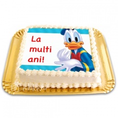 Desene animate Tort cu poza Donald Duck