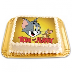 Desene animate Tort cu poza Tom si Jerry