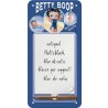 Bloc notes magnetic Betty Boop